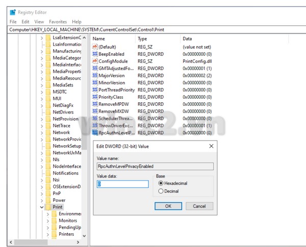 Fix Error 0x0000011b on Windows 10